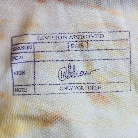 Levis Tie-Dye Jeans Size 32x30 Yellow & Orange Cotton Casual Relaxed F - Picture 8 of 15